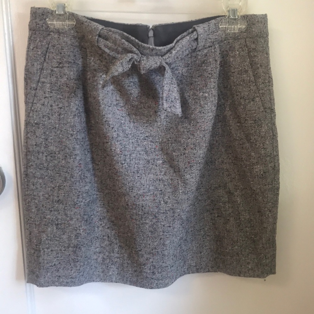 J.Crew Wool Gray Skirt
